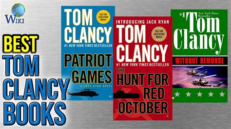 how many tom clancy books are there