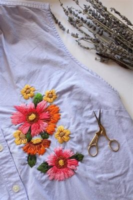 how to cover the back of embroidery on clothes: a unique perspective on tailoring techniques